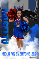 Midlo 2025 Cheerleaders Poster Approval