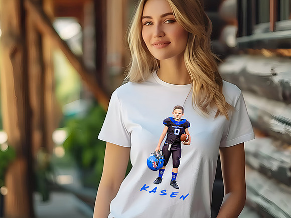 Ladies custom Tshirt -We can custom make these $25.99 Contact us