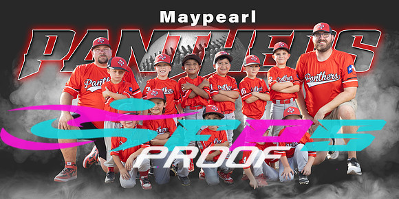 Maypearl TBALL Team Poster