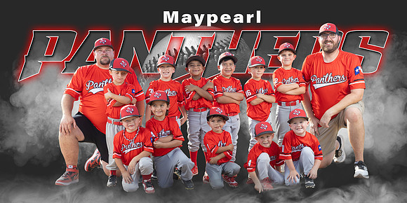 Maypearl TBALL Team Poster
