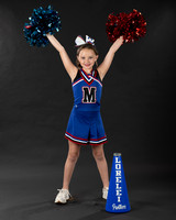 8U Wright Cheer Panther Royalty Poster Choices