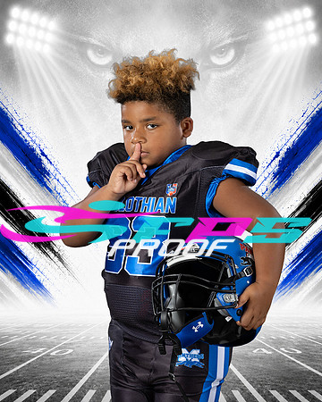 A Football Midlo white Digital Background Sample